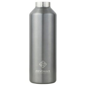REVOMAX｜レボマックス 炭酸対応真空断熱ボトル REVOMAX WITHOUT CAP 32oz［950ml/ワンタッチ］【水筒本体のみ・キャップ別売】 REVOMAX ガンメタル DWF-32015B-JP-CL [炭酸対応]