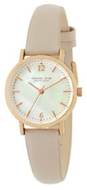 サンフレイム｜SUNFLAME ファッションウォッチ GRAND JOUR （グランジュール）MADE IN TOKYO　白蝶貝ダイヤル ベージュ JGAB0009-BE [正規品]