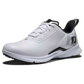 フットジョイ｜FootJoy メンズ ゴルフシューズ フューエル レース ホワイト×ホワイト 55419 [メンズ /27.5cm /幅:Wide(3E相当)]