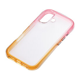 サンクレスト｜SUNCREST AIR SHOCK MAX iPhone 16 ピンク×イエロー i38FiJA02