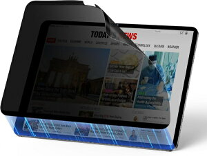 �C�[�G�X�A�[���bESR 13�C���`iPad Pro�iM5/M4�j�p ���E�\�v���C�o�V�[�}�O�l�b�g�t�B���� �i1������j ESR Magnetic Privacy Screen Protector iPad Pro 13 M4