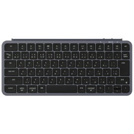 Keychron｜キークロン キーボード B1 Pro スペースグレー B1P-K1-JIS [有線・ワイヤレス /Bluetooth・USB-A＋USB-C]