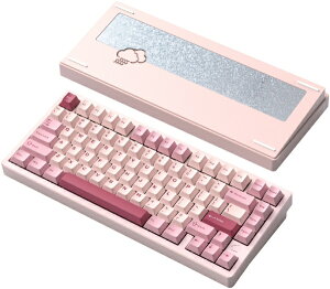 WOBKEY�b�E�H�u�L�[ �L�[�{�[�h Rainy 75 Pro�n���f��(�p��z��) �s���N PR75CPINK [�L���E���C�����X /Bluetooth�EUSB]