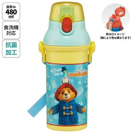 Skater｜スケーター 抗菌直飲プラボトル480ml　パディントン PSB5SANAG