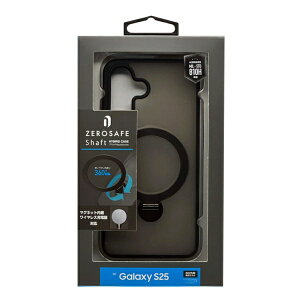 ���X�^�o�i�i�bRastaBanana Galaxy S25 ZEROSAFE Shaft ���C�����X�[�d�Ή� 360°��]�X�^���h�P�[�X �t���X�g�u���b�N 8748GS25ZSFSBK