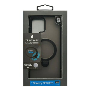 ���X�^�o�i�i�bRastaBanana Galaxy S25 Ultra ZEROSAFE Shaft ���C�����X�[�d�Ή� 360°��]�X�^���h�P�[�X �t���X�g�u���b�N 8760GS25UZSFSBK