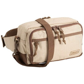 Coleman｜コールマン カジュアルバッグ ショルダーバッグ ウエストポーチ 約2L ウォーカーポーチ 2205870 バターナッツ WALKERPOUCH-BN