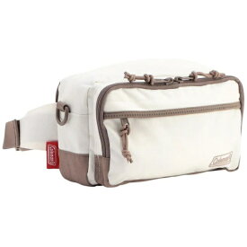 Coleman｜コールマン カジュアルバッグ ショルダーバッグ ウエストポーチ 約2L WALKER POUCH 2213984 ホワイトヘリンボーン WALKERPOUCH-WHB