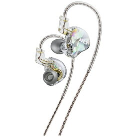 FIIO｜フィーオ イヤホン カナル型 Transparent FIO-IEM-JD10-T [φ3.5mm ミニプラグ]