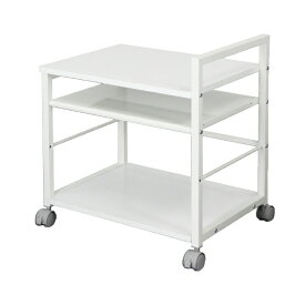 レメックスジャパン｜Remex Japan デスクワゴン [W485xD370xH535mm] プリンターワゴン 白木目 PJC-7001-WH