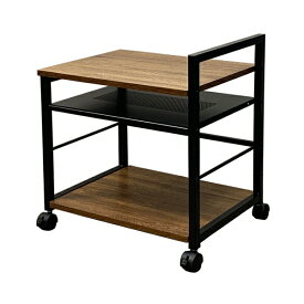 レメックスジャパン｜Remex Japan デスクワゴン [W485xD370xH535mm] プリンターワゴン 木目 PJC-7001-WD2