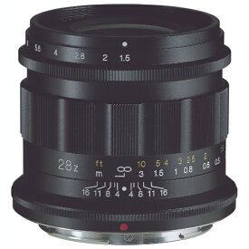 【エントリーで最大2万ポイント当たる｜4/23まで】 フォクトレンダー｜Voigtlander カメラレンズ NOKTON 28mm F1.5 Aspherical Z-mount(フルサイズ) [ニコンZ /単焦点レンズ]
