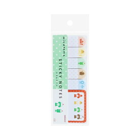 サンスター文具｜sun-star 【限定】付箋スリム mizutama 第3弾 グリーン S2846926