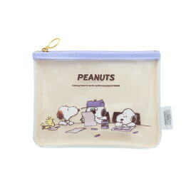サンスター文具｜sun-star 【限定】ミニポーチ M PEANUTS Happiness Time レター S2334950