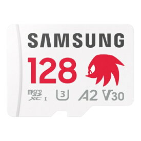 Samsung｜サムスン 【国内正規品】microSDXCカード Sonic the Hedgehog(TM) PRO Plus 最大転送速度180MB/秒 Nintendo Switch 動作確認済 MB-MD128SA/LC1-IT [Class10 /128GB]