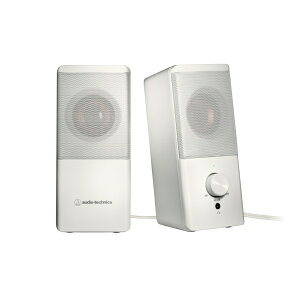 I[fBIeNjJbaudio-technica AT-SP95 WH PCXs[J[ 3.5mmڑ zCg [USBd]