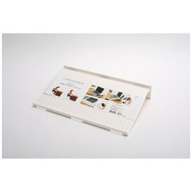 和泉化成｜IZUMI KASEI ノートパソコンスタンド [〜15.6インチ] ＋スマホスタンド 折りたたみ式 ホワイト 3292W