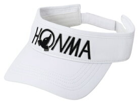 本間ゴルフ｜HONMA GOLF 男女兼用 プロツアー バイザー ホワイト×ブラック 536-735651 [ユニセックス /フリーサイズ：55〜57cm]【返品交換不可】