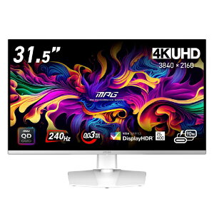yGg[ōőSz|CgҌb9/11z MSIbGGXAC USB-CΉ Q[~Oj^[ MPG 321URXW QD-OLED [31.5^ /4K(3840×2160j /Ch /240Hz]