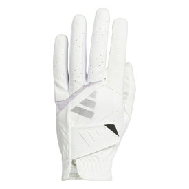 アディダス｜adidas メンズ ゴルフグローブ アディゼロ グローブ ホワイト×ブラック KVH42 [メンズ /左手着用(右打ち用) /22cm]