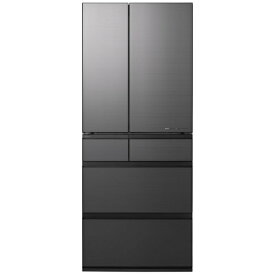 【30000円OFFクーポン配布中｜6/27-7/21】 Panasonic｜パナソニック 冷蔵庫 WXタイプ ミスティスチールグレー（フロスト加工） NR-F65WX2-H [幅75cm /650L /6ドア /観音開きタイプ /2025年]【無料延長保証&無料基本設置料】
