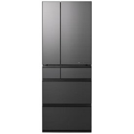 【30000円OFFクーポン配布中｜6/27-7/21】 Panasonic｜パナソニック 冷蔵庫 WXタイプ ミスティスチールグレー（フロスト加工） NR-F55WX2-H [幅68.5cm /551L /6ドア /観音開きタイプ /2025年]【無料延長保証&無料基本設置料】