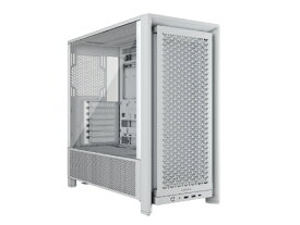 CORSAIR｜コルセア PCケース [ATX /Micro ATX /Extended ATX /Mini-ITX] FRAME 4000D ホワイト CC-9011291-WW