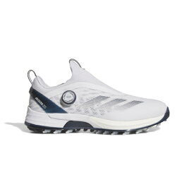 アディダス｜adidas メンズ ゴルフシューズ アディゼロ ゼッドジー 25 ボア ホワイト×ネイビー×グレー NLK60 [メンズ /27.5cm /幅:2E]