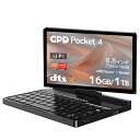 GPD｜ジーピーディー ゲーミングノートパソコン 8.8型 GPD Pocket4 ブラック GPDPK4-881610R [Windows11 Home /AMD Ry…