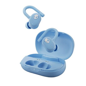 SKULLCANDY｜スカルキャンディ 完全ワイヤレスイヤホン PUSH PLAY ACTIVE PREPPY BLUE S2PPW-S795 [ワイヤレス(左右分離) /耳かけ型 /Bluetooth対応]