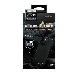 NIMASObj}\ iPhone 16 Pro MagsafeΉ 3w\ϏՌP[X ubN NI-D1-16CS0604
