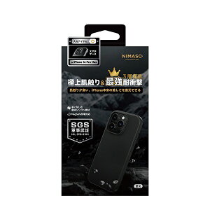 NIMASObj}\ iPhone 16 Pro Max MagsafeΉ 3w\ϏՌP[X ubN NI-D1-16DS0604