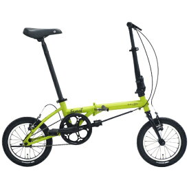 DAHON｜ダホン 折りたたみ自転車 Farout ファーラウト Matt Neon Yellow FOT140 [14インチ]【キャンセル・返品不可】 【代金引換配送不可】