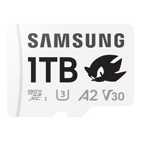 Samsung｜サムスン 【国内正規品】microSDXCカード Sonic the Hedgehog(TM) PRO Plus 最大転送速度180MB/秒 Nintendo Switch 動作確認済 MB-MD1T0SA/LC1-IT [Class10 /1TB]