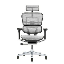 関家具｜SEKI FURNITURE チェア [W700xD665xH1150〜1315mm] PRO2 High Type[ブラックフレーム] ホワイト 445407 EHP2-HAM-DR-BF-WH