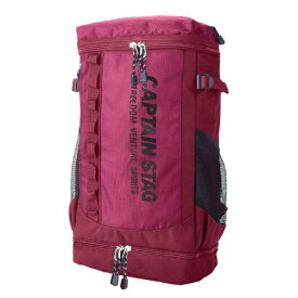 SWAN｜スワン CAPTAIN STAG DT スクエアリュック ワイン CS-1246WN