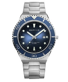 BERING｜ベーリング BERING Mens ARCTIC SAILING QT 文字盤＆ベゼル：ブルー 18940-707