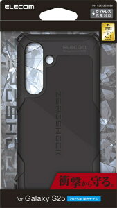 ELECOMbGR Galaxy S25iSC-51Fj/nCubhP[X/ZEROSHOCK ubN PM-G251ZEROBK