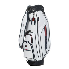 トミーヒルフィガー｜Tommy Hilfiger カートキャディバッグ フラッグロゴ ホワイト THMG5SC4 [9.0型 /46インチ対応 /5分割 /3.8kg]