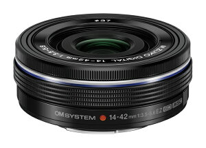 OM SYSTEMbI[GVXe JY M.ZUIKO DIGITAL ED 14-42mm F3.5-5.6 EZ ubN [}CNtH[T[Y /Y[Y]
