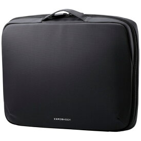 ELECOM｜エレコム ノートパソコン対応 [〜15.6インチ] インナーバッグ 整理タイプ/横型/樹脂コート ZEROSHOCK ブラック ZSB-IBPRL15BK