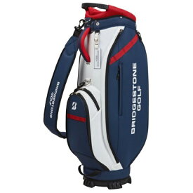 【エントリーで最大2万ポイント当たる｜1/20まで】 ブリヂストン｜BRIDGESTONE キャディバッグ 軽量シンプルスポーティモデル キャディーバック トリコロール CB2524 [47インチ対応 /5分割 /2.8kg]