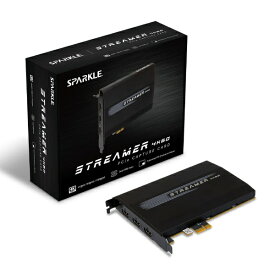 SPARKLE｜スパークル 〔ビデオキャプチャボード〕Streamer 4K60 PCIe Capture Card STREAMER-4K60PCIE-CAPTURECARD