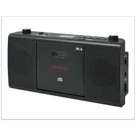 【エントリーで最大全額ポイント還元｜12/11まで】 aiwa CDラジオ aiwa ブラック GAA4-RCD0001-BK [ワイドFM対応]