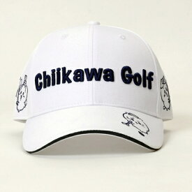 ちいかわGOLF｜Chiikawa Golf 男女兼用 ちいかわゴルフ CAP パター ホワイト CAPWH [ユニセックス /フリーサイズ：頭周り57cm]【返品交換不可】
