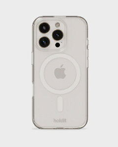 HOLDIT�b�z�[���f�B�b�g iPhone 16 Pro�i6.3�C���`�j �ϏՌ��P�[�X MagSafe Case �z���C�g 16572
