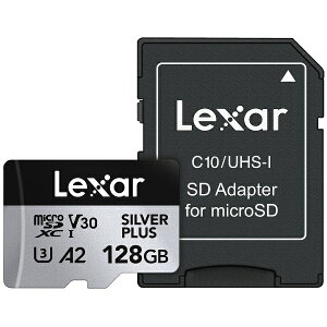 y܂Ƃߔōő10OFFN[|(9/30܂Łjz LexarbLT[ Lexar microSDXCJ[h 128GB Professional SILVER PLUSV[Y V30 UHS-I U3 A2 LMSSIPL128G-BNANJ LMSSIPL128G-BNANJ [Class10 /128GB]
