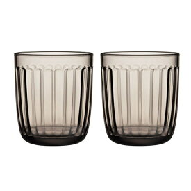 iittala｜イッタラ ラーミ タンブラー グラス コップ ペアセット （2個入り） リネン [正規品]