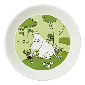MOOMIN ARABIA｜ムーミン アラビア プレート 皿 19cm クラシック ムーミン グリーン [正規品]