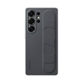 GALAXY｜ギャラクシー S25 ウルトラスタンディンググリップケース Galaxy ブラック EF-GS938CBEGJP